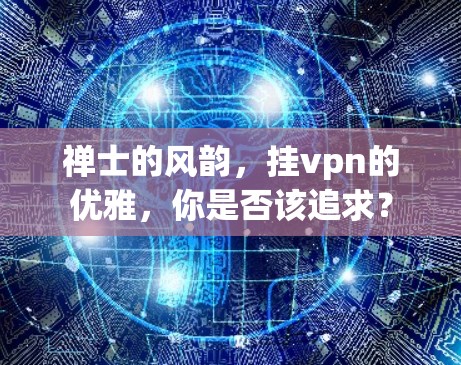禅士的风韵，挂vpn的优雅，你是否该追求？